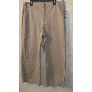 Nautica Jeans Wide Leg Khaki Pants